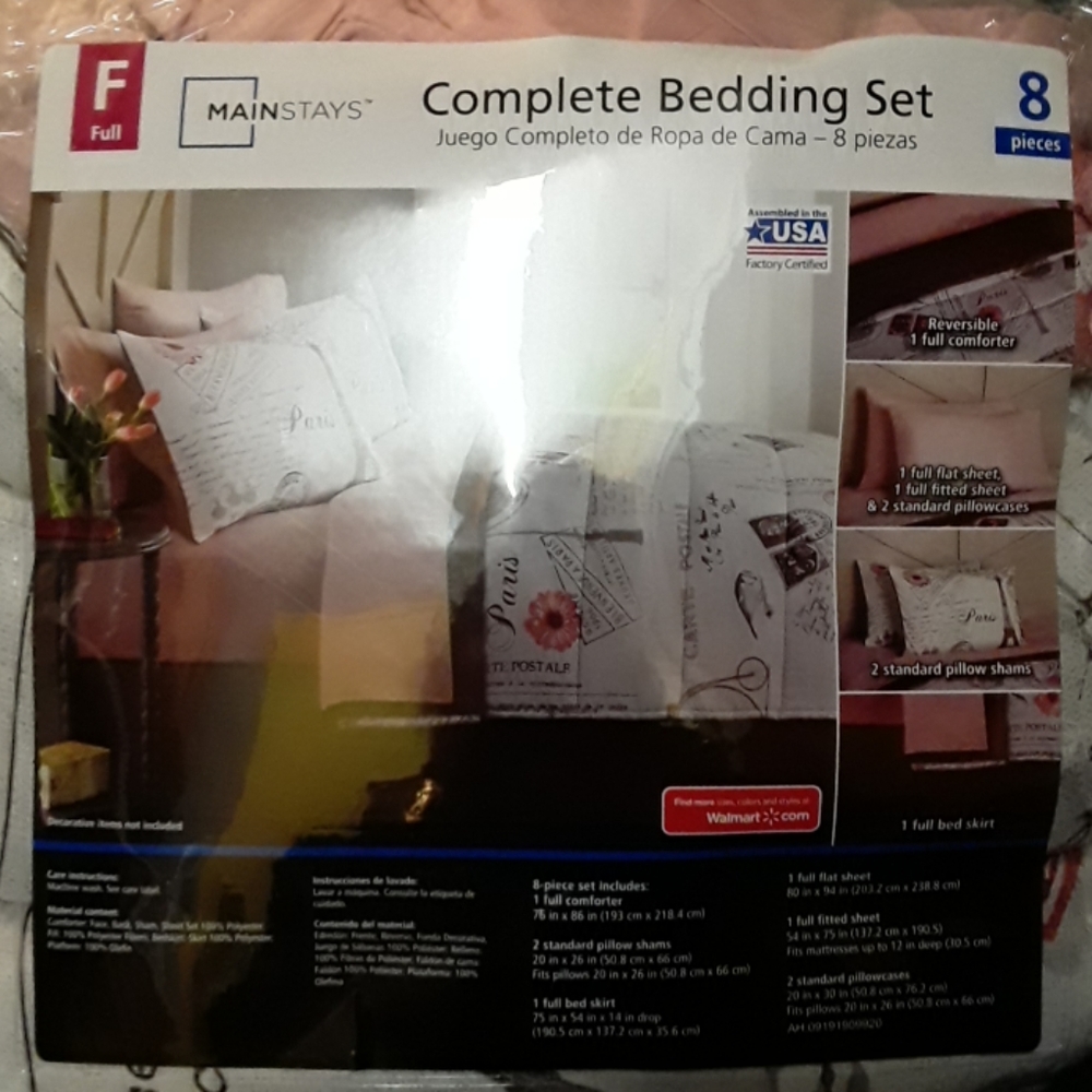 Brand new Paris bed spread
